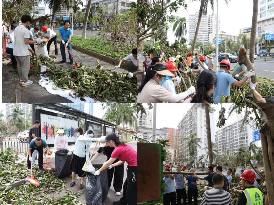 省國資系統黨員干部全力支援災后重建，幫助城區恢復正常生產生活秩序